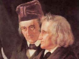 Jacob y Wilhelm Grimm empezaron el primer diccionario histórico de la lengua alemana. ESPECIAL  /