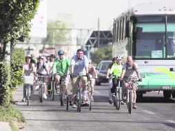 Transporte no motorizado. Uno de los objetivos es fomentar el uso de la bicicleta entre los jóvenes.  /