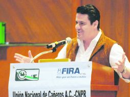 El gobernador electo. Aristóteles Sandoval inauguró ayer el Pleno Nacional de Dirigentes Cañeros, en Guadalajara. ESPECIAL  /