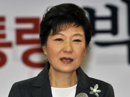 Park Geun-hee se convirtió en la primera mujer en ser elegida presidenta de Corea del Sur. AFP  /