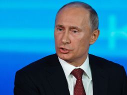 Vladimir Putin aseguró que como demócrata exige el cumplimiento de la ley y el orden. XINHUA  /