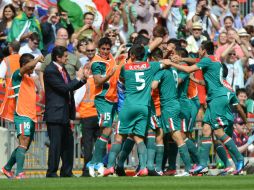 Los pupilos de Luis Fernando Tena fueron los ganadores del oro en los pasados Juegos Olímpicos de Londres. ARCHIVO  /