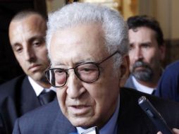 Brahimi llega a Siria en busca de encontrar una solución al conflicto en el país. ARCHIVO  /