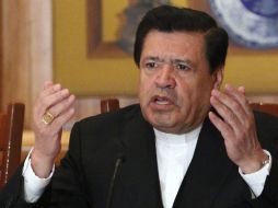 El cardenal, Norberto Rivera, subrayó que no será fácil la puesta en marcha de esos proyectos, aunque espera mejores frutos. NTX  /