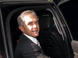El jefe de gobierno del DF, Miguel Ángel Mancera, pese a no tener actividades públicas interactúa en Twitter con la ciudadanía. ARCHIVO  /