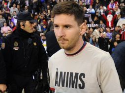 Lionel Messi superó el record de goleo en un año natural al marcar 91 tantos. AP  /