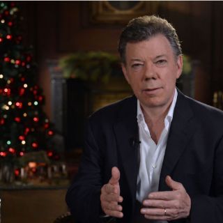 Santos envía saludos navideños a México, Venezuela y Chile