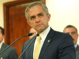 Mancera revisará la propuesta de reducir la pena de prisión por ataques a la paz pública. ARCHIVO  /