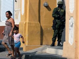 Ante el aumento de la violencia, los patrullajes del Ejército se incrementaron. AFP  /