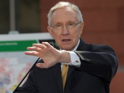 Parece que es hacia allí a donde vamos (refiriéndose al abismo fiscal), señaló Reid. ARCHIVO  /