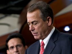 John Boehner proponía incrementar los impuestos a aquellos con un ingreso mayor a un millón de dólares. AP  /
