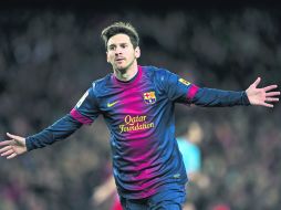 Messi acaba de concluir el mejor año de su carrera, llegando a 91 goles en total. GETTY IMAGES SPORT  /