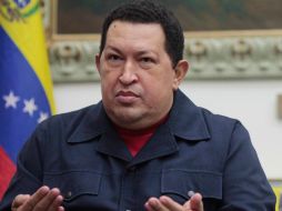 Es el primer mensaje de Chávez en un acto oficial desde su hospitalización .AP  /