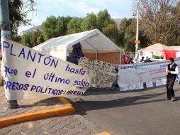 Se espera que para la tarde de este sábado esté despejada la acera del GDF. NOTIMEX  /