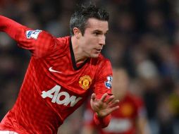 Robin Van Persie totaliza catorce goles en el torneo. AFP  /