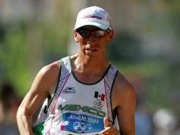 Fue marchista ganador de medalla de plata en Sidney 2000. MEXSPORT  /
