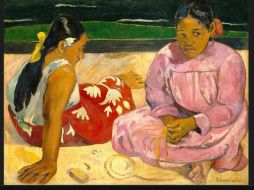 La obra ''Mujeres de Tahití'' de Cézanne, también se podrá admirar en esta exposición. SITIO MUNAL  /