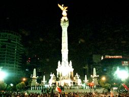 El evento de fin de año en el Ángel ofrece las actuaciones de artistas de manera gratuita y dentro de un ambiente familiar. ARCHIVO  /