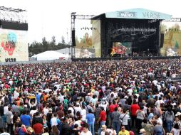 La carpa Ambulante albergó en la pasada edición del Vive Latino a más de 12 mil 600 espectadores. ARCHIVO  /