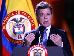 Las FARC han criticado al presidente Juan Manuel Santos por mantener las acciones ofensivas contra la guerrilla. ARCHIVO  /