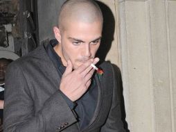 Max George del grupo ''The wanted'' es el galán en turno de Lindsay Lohan. ARCHIVO  /