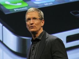 Tim Cook, ejecutivo ''sénior'' (con tilde) de Apple. ARCHIVO  /