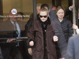 La secretaria de Estado estuvo hospitalizada en Nueva York desde el domingo hasta el miércoles. REUTERS REUTERS /