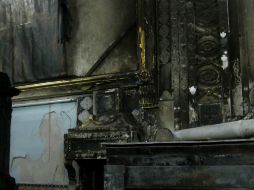 El costo de las reparaciones será cubierto por un seguro que ampara a todos los templos religiosos. AFP  /