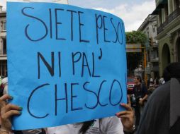 Los inconformes presentarán los amparos en los juzgados federales la próxima semana. ARCHIVO /