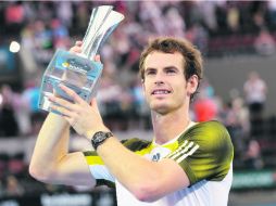 Tras llevarse el US Open 2012, Andy Murray arranca el año con su bicampeonato en  Brisbane. AFP /