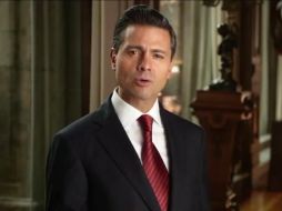 Peña Nieto confió en que los meses que vienen serán de optimismo. ESPECIAL  /
