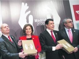 Plan austero. José Ignacio Wert y Ana Botella presentaron la candidatura de Madrid como sede de los Juegos Olímpicos 2020. REUTERS /