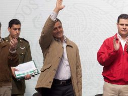 Peña Nieto subraya que la sequía ha afectado y lastimado la producción de 17 entidades del país. ESPECIAL /