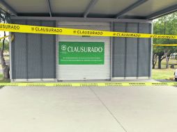 IRREGULAR. Una de las construcciones clausuradas en el Parque Metropolitano. EL INFORMADOR /