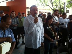 El político tabasqueño llamó a evitar las prácticas de nepotismo, influyentismo, amiguismo y corrupción. NTX /