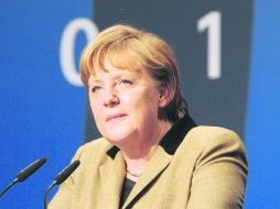 La disciplina impuesta por la canciller alemana en la Unión Europea, es reconocida y la genera frutos de cara a un nuevo mandato. EFE /