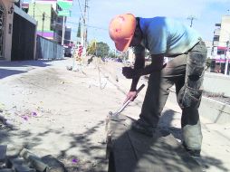 Con retraso. La obra estaba programada para concluir este mes, pero una clausura del Ayuntamiento de Zapopan la postergó. ARCHIVO /