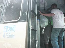 Un camión de la ruta más reportada en 2012.La 380 tiene el recorrido más largo de toda la ciudad pues da la vuelta a todo el Periférico EL INFORMADOR /