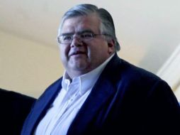 Agustín Carstens explicó que por la crisis económica en EU se prevé un crecimiento económico de México menor del proyectado. NTX /