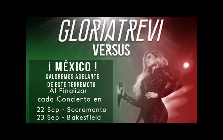 La cantante hará una donación a beneficio de la Brigada de Rescate Topos y sus rescatistas voluntarios.