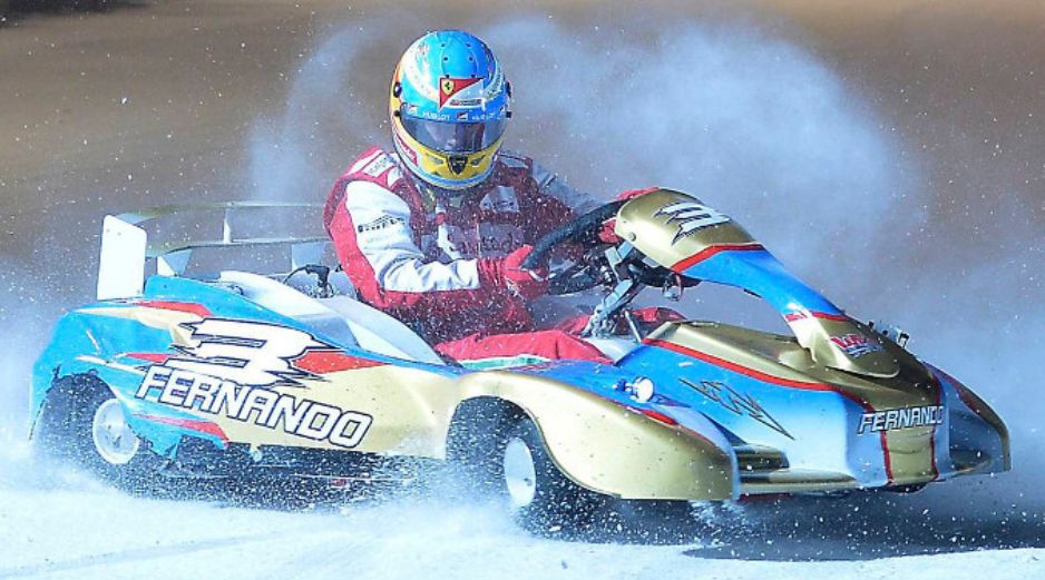El español Alonso resultó triunfador en las pruebas de hoy en Madonna. REUTERS /
