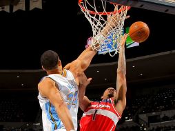 Los Wizards consiguen su segunda victoria como visitantes. AFP /