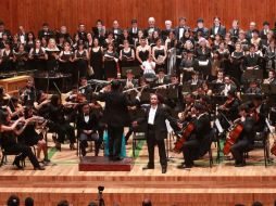 La Orquesta interpretó también la Obertura de 1812, de Piotr Ilich Tchaikovsky. ARCHIVO /