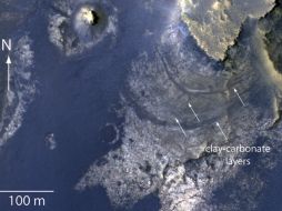 Aseguran que el lago era  probablemente alimentado por aguas subterráneas. REUTERS /