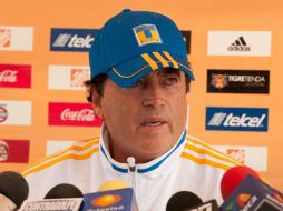 El auxiliar técnico, Hugo Hernández, aseguró que a los felinos les hace falta corregir cosas. MEXSPORT /