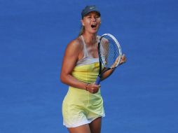 Maria sólo ha cedido nueve puntos en lo que va del torneo. REUTERS /