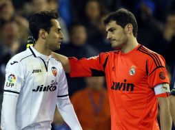 Valencia no ha hecho gol al Real Madrid en los últimos dos encuentros. EFE /