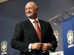Luis Felipe Scolari dio su primera lista en su regreso como técnico del equipo nacional de Brasil. REUTERS /
