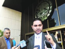 Víctor Sánchez señaló que en los próximos días acudirá a la PGJE para ratificar otras denuncias por la falta de pago a Pensiones. EL INFORMADOR /