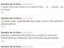 Da la información por medio de Twitter. ESPECIAL /